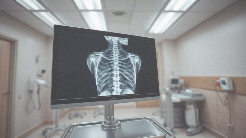Jakie zmiany zapalne są diagnozowane dzięki RTG kręgosłupa?