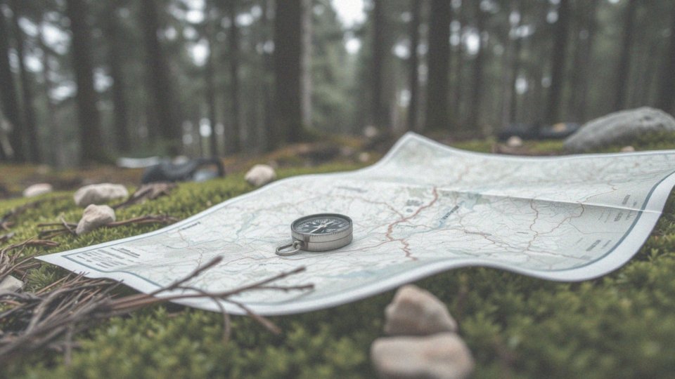 Jak używać kompasu razem z mapą?