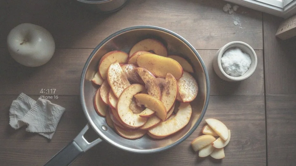 Jak smażyć jabłka na szarlotkę? Praktyczny przewodnik krok po kroku