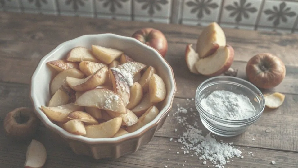 Jak zagęścić jabłka do szarlotki z galaretką? Sprawdzone metody