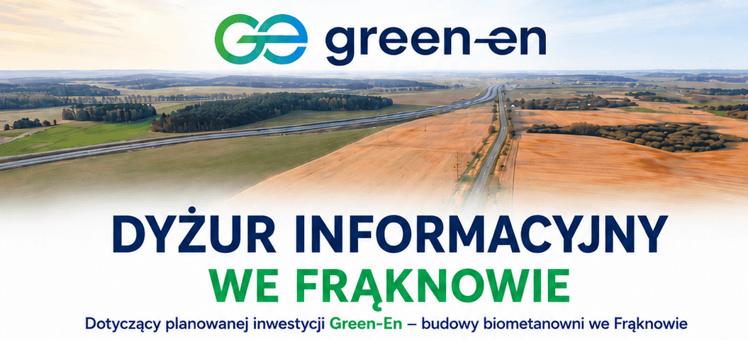 Green-En zaprasza mieszkańców na indywidualny dyżur informacyjny we Frąknowie